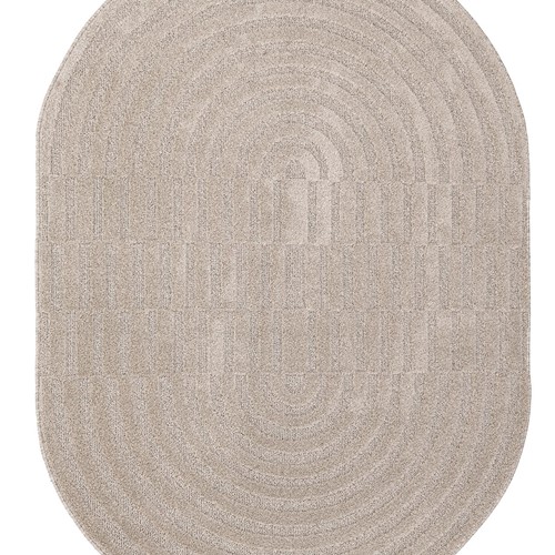 Οβάλ Χαλί Jazz 2972A BEIGE Royal Carpet - 133 x 190 cm
