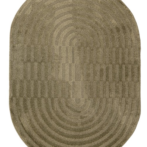 Οβάλ Χαλί Jazz 2972A OLIVE Royal Carpet - 200 x 290 cm