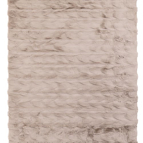Γούνινο Χαλί Bunny MOON CANVAS SAND Royal Carpet - 70 x 200 cm
