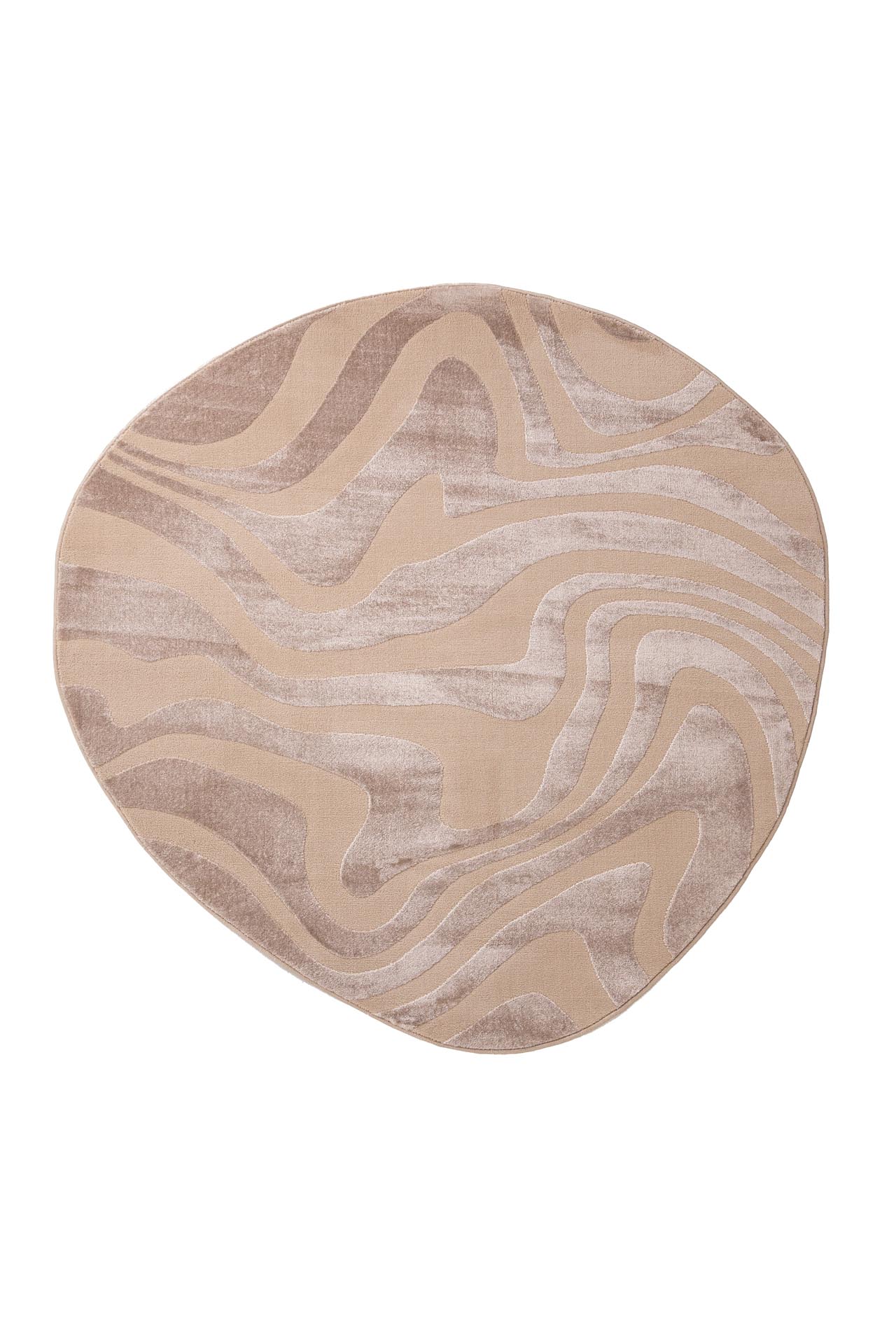 Χαλί Organic 265 BEIGE Royal Carpet - 133 x 133 cm