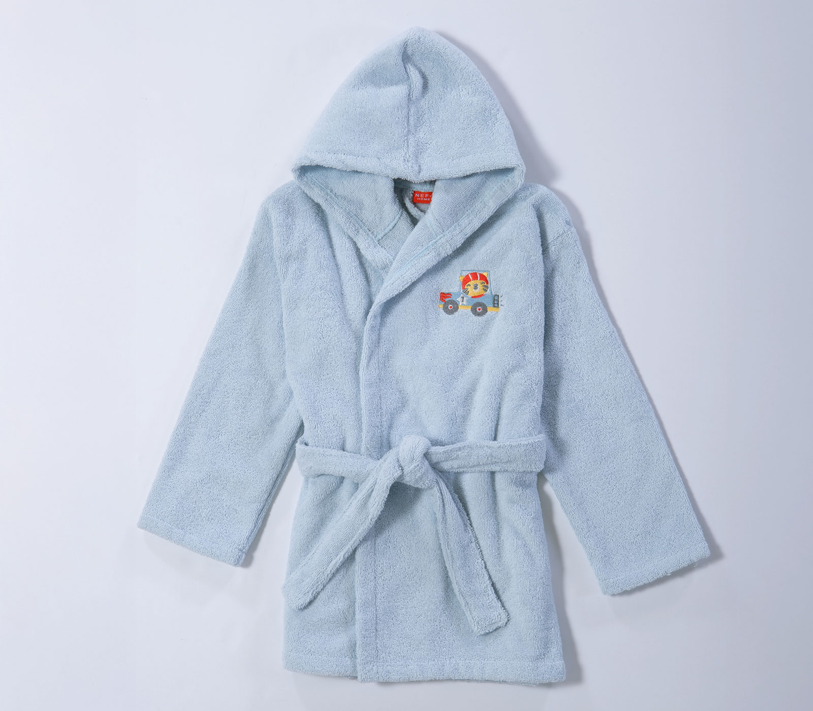 Βρεφικό Μπουρνούζι Nef-Nef Homeware Super Boy 04  L.Blue