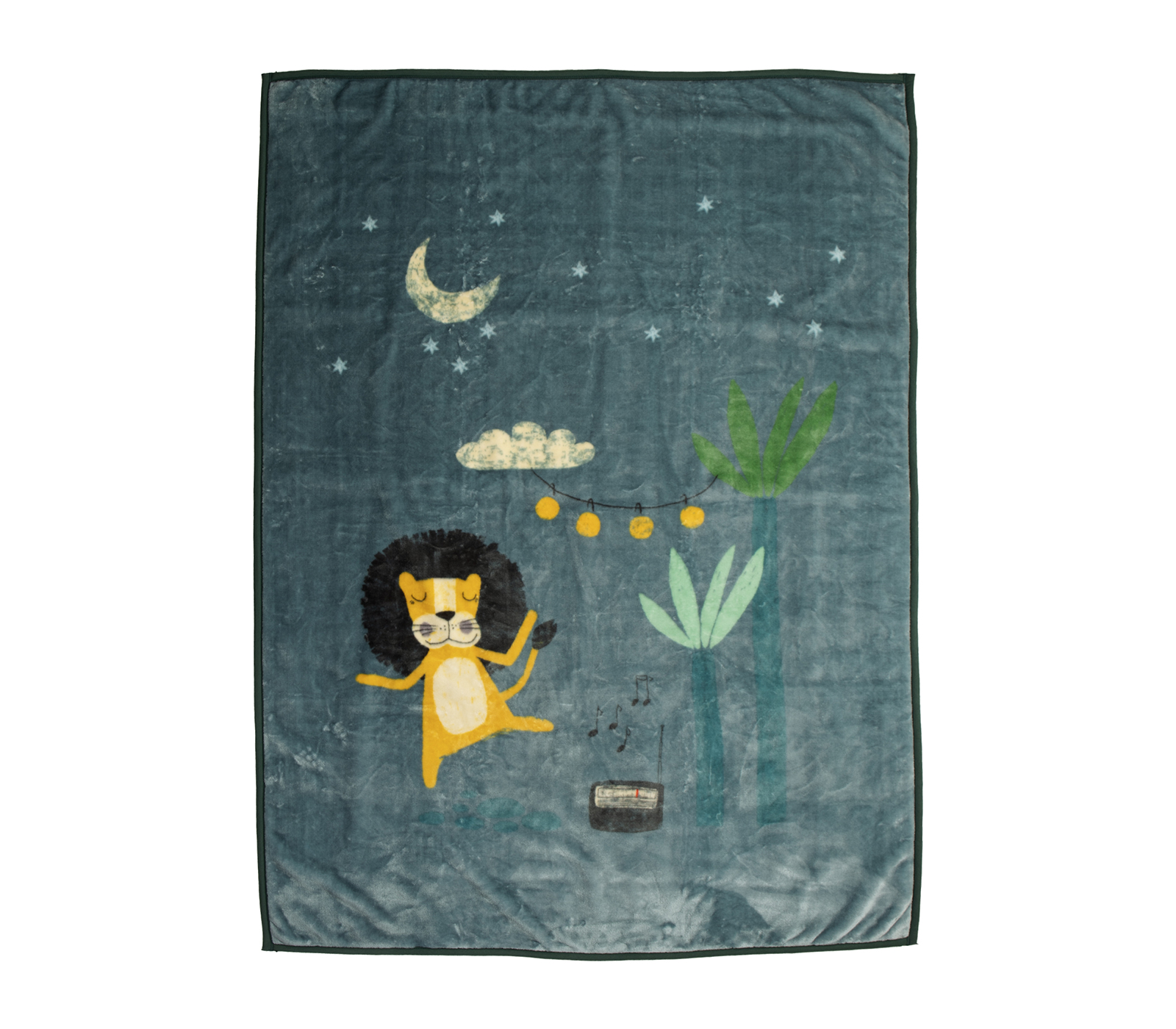 Παιδική Κουβέρτα Nef-Nef Homeware Wild Dance 160x220  Stone Blue 