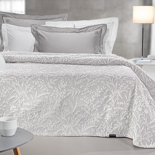 Κουβερλί King Size Guy Laroche Bouquet Smoke 260X250 (Διπλής Όψης)