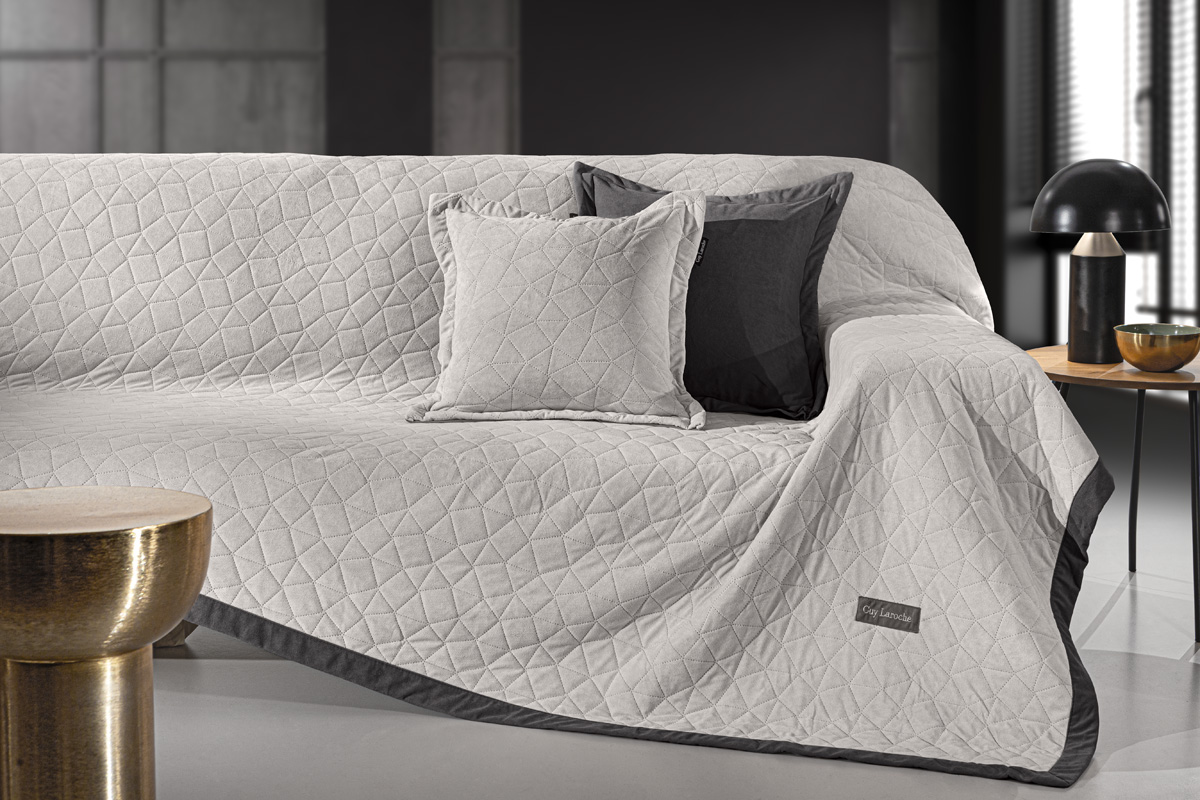 Ριχτάρι Πολυθρόνας Guy Laroche Avalon Elephant 170x150 + Μαξιλάρι 42X42+3