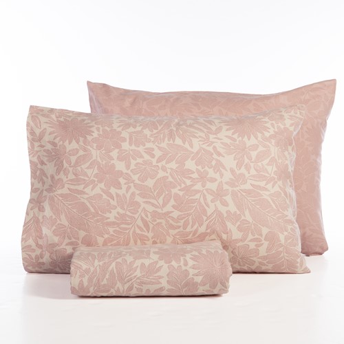 Παπλωματοθήκη Φανελένια Μονή Nef-Nef Homeware (Σετ) Issual 160x230 Pink