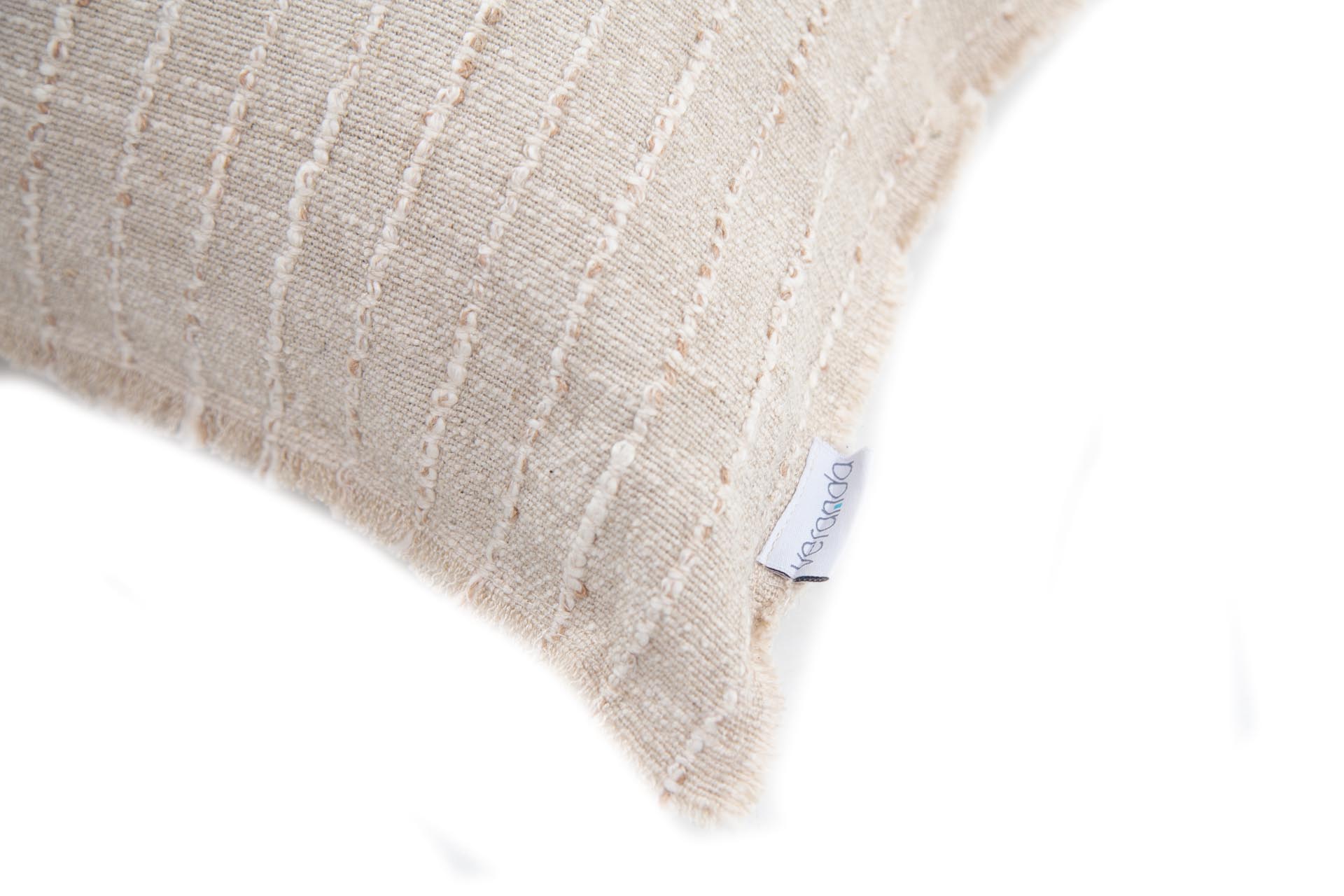 Διακοσμητική Μαξιλαροθήκη Bell Natural (40×60)