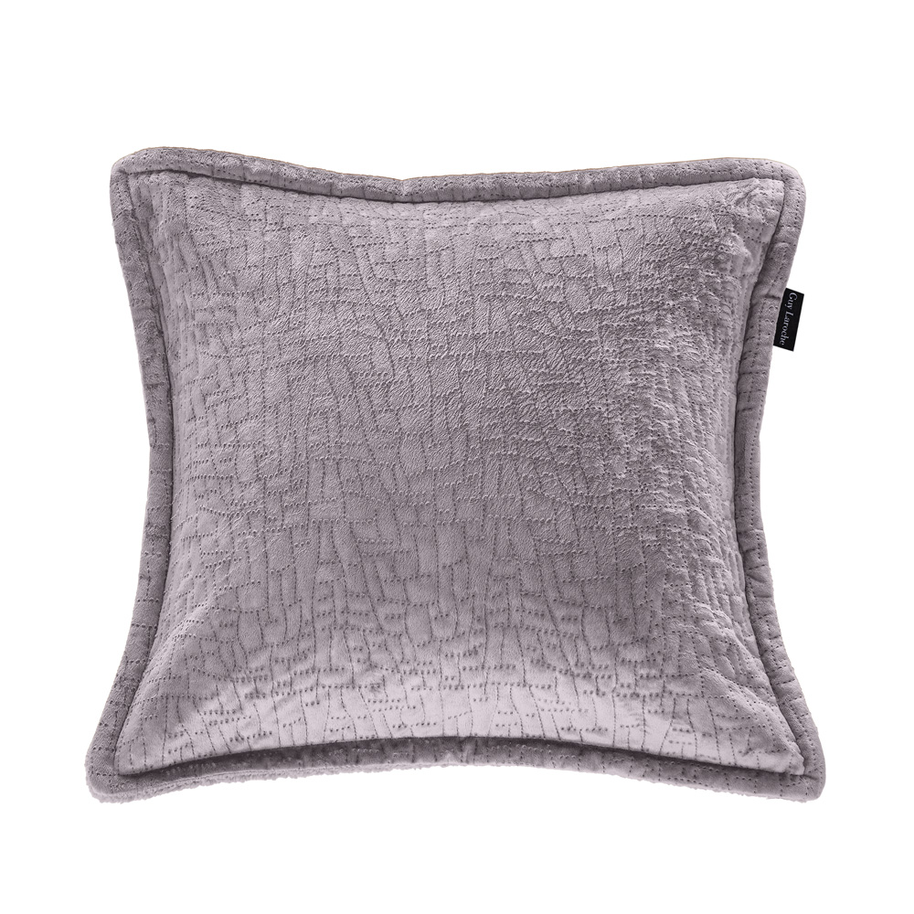 Ριχτάρι Πολυθρόνας Guy Laroche Bolzano Melanze 130X170 + Mαξιλάρι 40X40+2.5 χωρίς γέμιση