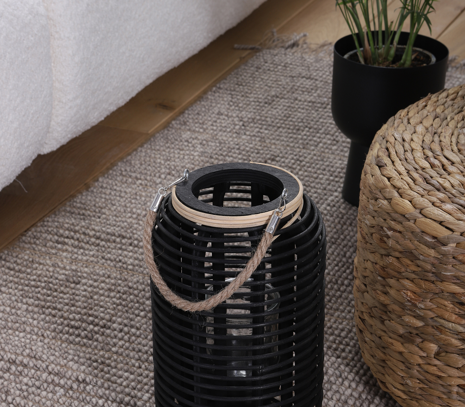 Φανάρι Nef-Nef Homeware Veran 18X18X30 Black