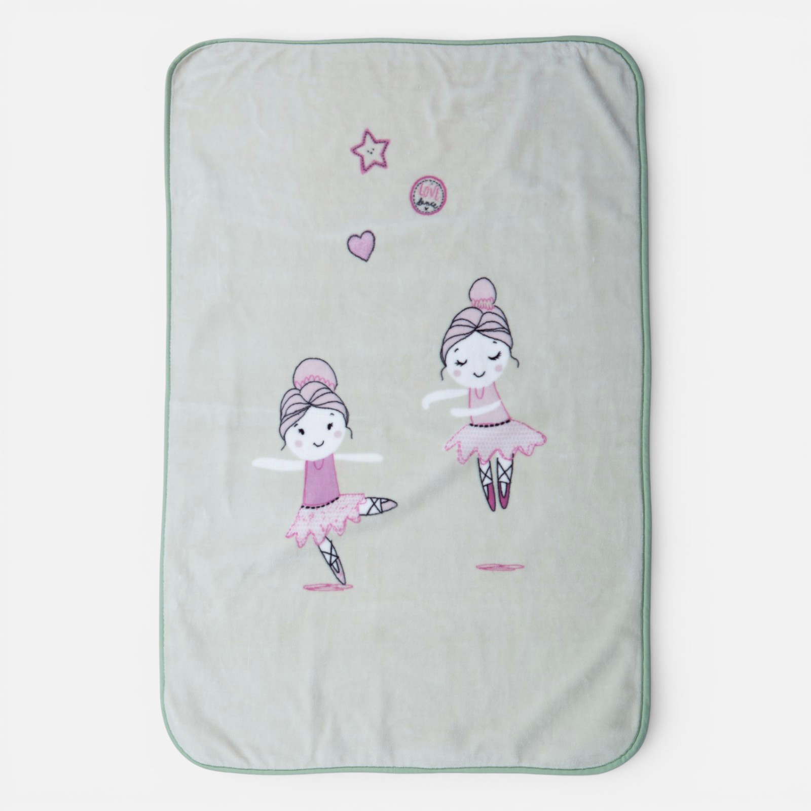 Βρεφική Κουβέρτα Κούνιας Nef-Nef Homeware Ballerine World 100x140  