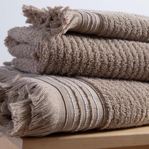 Πετσέτα Προσώπου Nef-Nef Homeware Satti 50X90 Beige