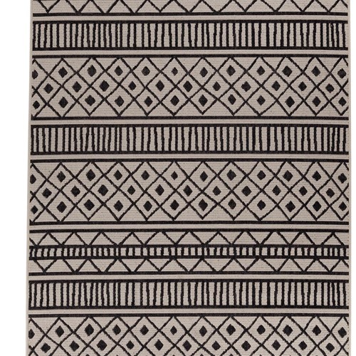 Ψάθα Flox BLACK 3603W Royal Carpet - 160 x 235 cm