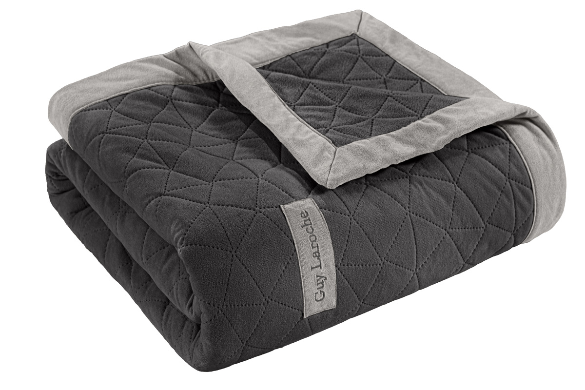 Ριχτάρι Τετραθεσίου Guy Laroche Avalon Carbon 170x350 + Μαξιλάρι 45X45+3 