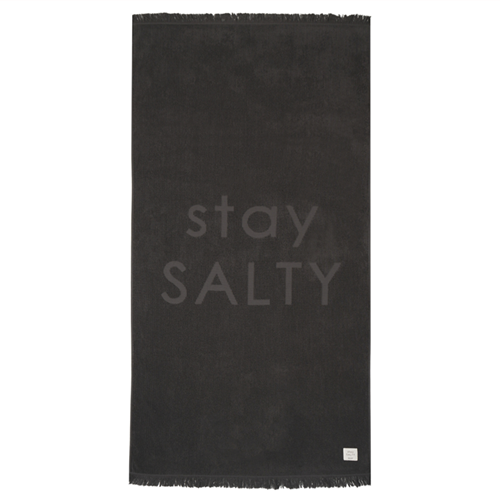 Πετσέτα Θαλάσσης Nef-Nef Homeware Stay Salty 90x170 Black