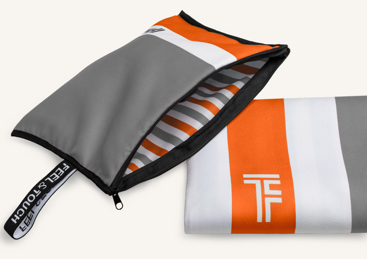 Πετσέτα Θαλάσσης Feel and Touch Μed 08  85X170 (2 τμχ)