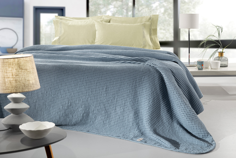 Κουβέρτα Πικέ King Size Guy Laroche Eternity Raf  260X240