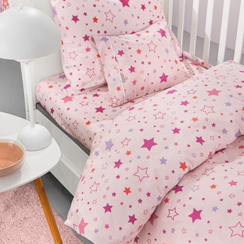 Βρεφικά Σεντόνια Guy Laroche Starland Pink 115X170