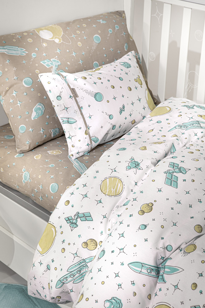 Βρεφικά  Σεντόνια Guy Laroche (Σετ) Meteor 115x170