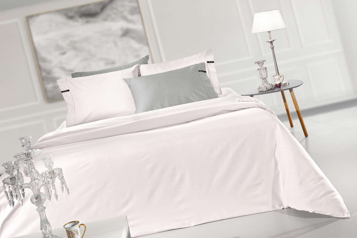 Σεντόνι Μονό Μεμονωμένο Guy Laroche Minimal Perla 120X200+35 Mε Λάστιχο