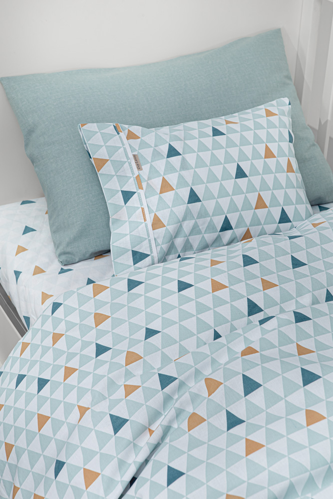 Βρεφικά  Σεντόνια Guy Laroche (Σετ) Two2Twenty Aqua 115x170