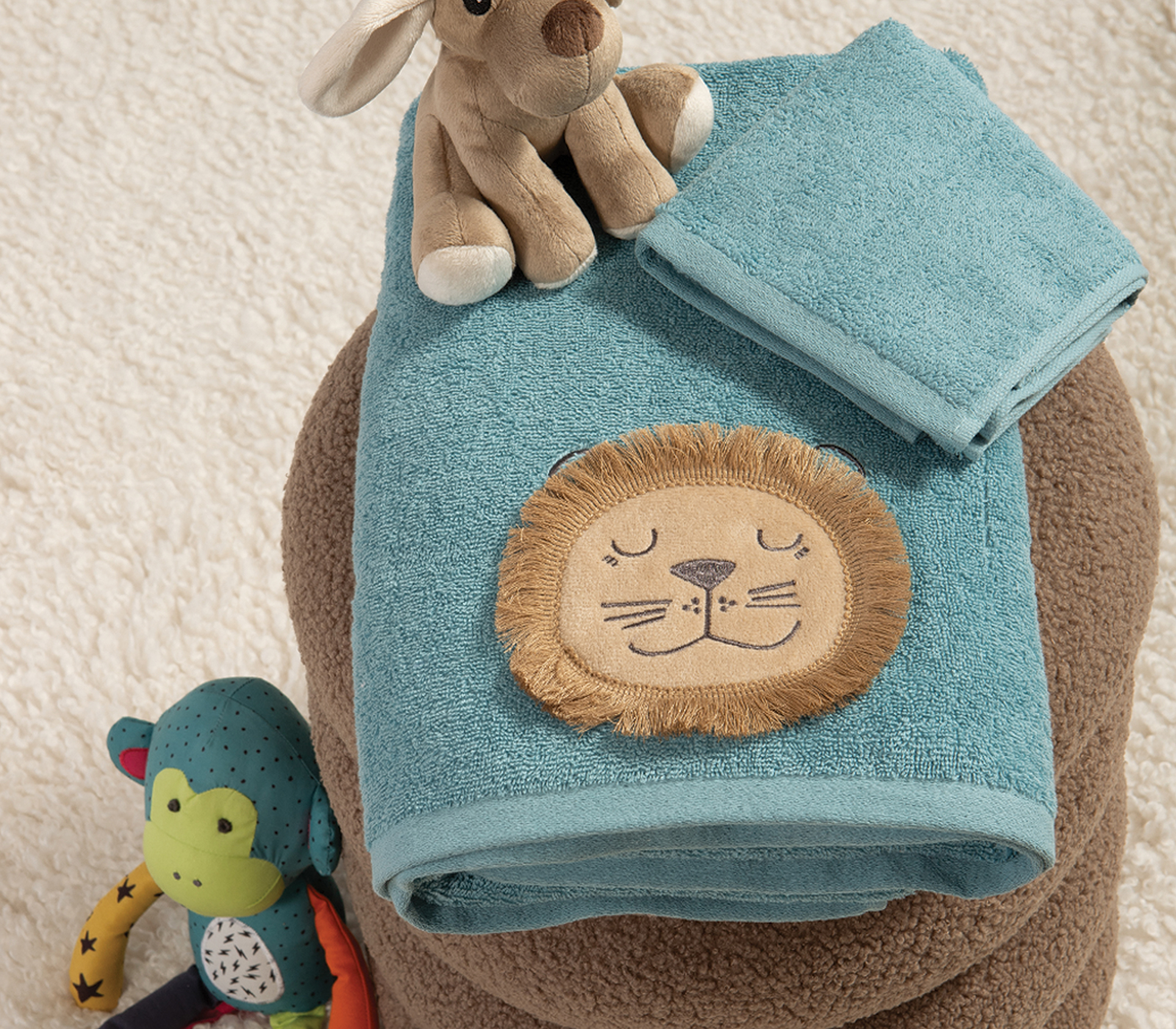 Παιδικές Πετσέτες Nef-Nef Homeware (Σετ) Wild Dance Petrol