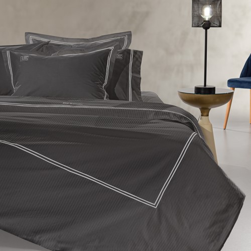 Σεντόνια King Size Guy Laroche (Σετ) Nice Anthracite-Silver 270X280