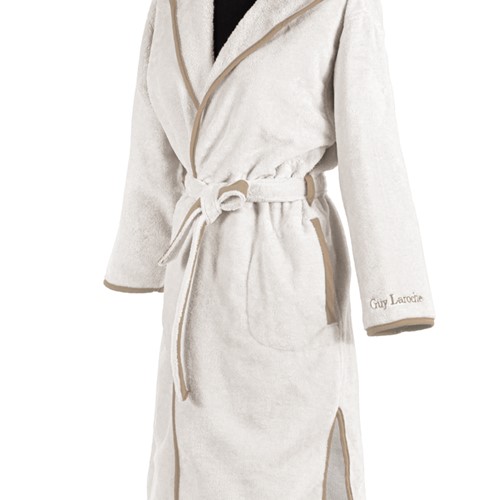 Μπουρνούζι Με Κουκούλα Guy Laroche Comfy Sand Small