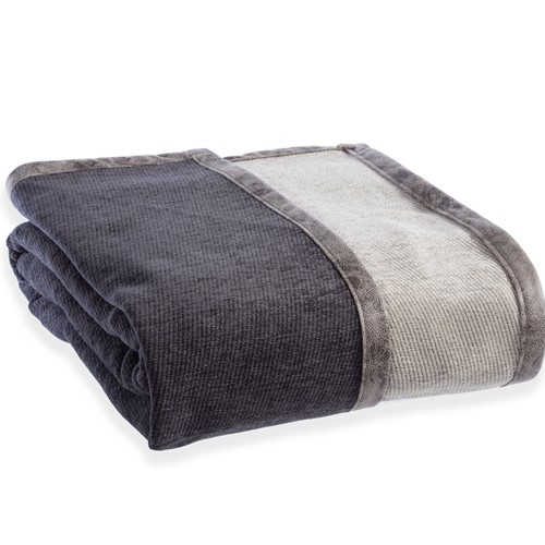 Ριχτάρι Τετραθέσιου Νef-Nef Homeware New Tanger 180X350 Graffite/Ecru