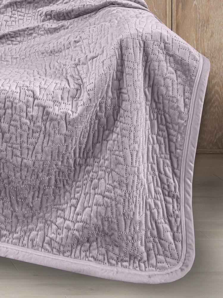 Ριχτάρι Πολυθρόνας Guy Laroche Bolzano Melanze 130X170 + Mαξιλάρι 40X40+2.5 χωρίς γέμιση