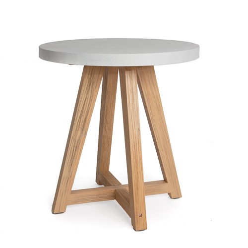 Τραπέζι Bistro Noria Terazzo White (70x70x75) Soulworks