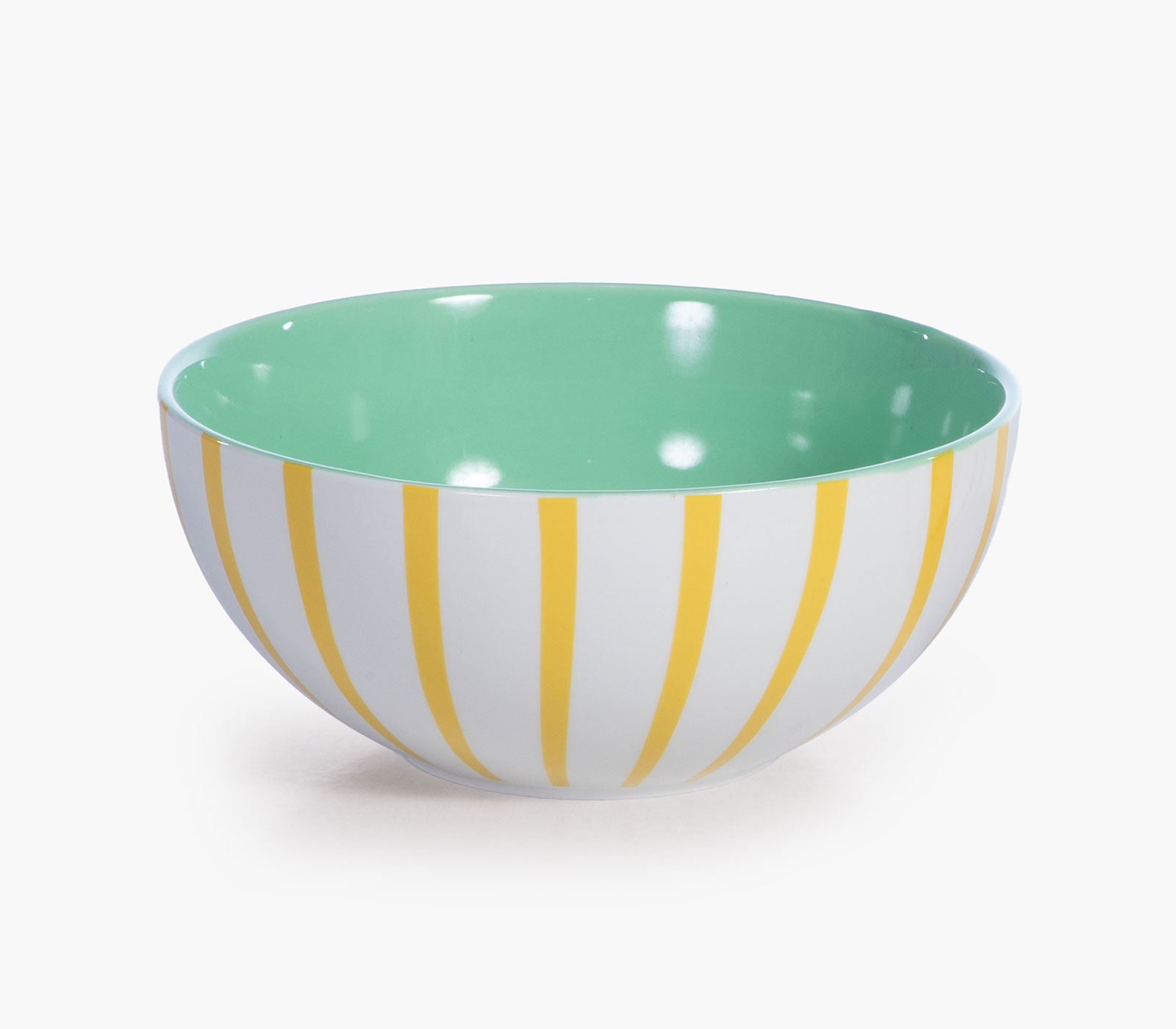 Μπώλ Σαλάτας Κεραμικό Nef-Nef Homeware Fantasy 20X20X9 Yellow