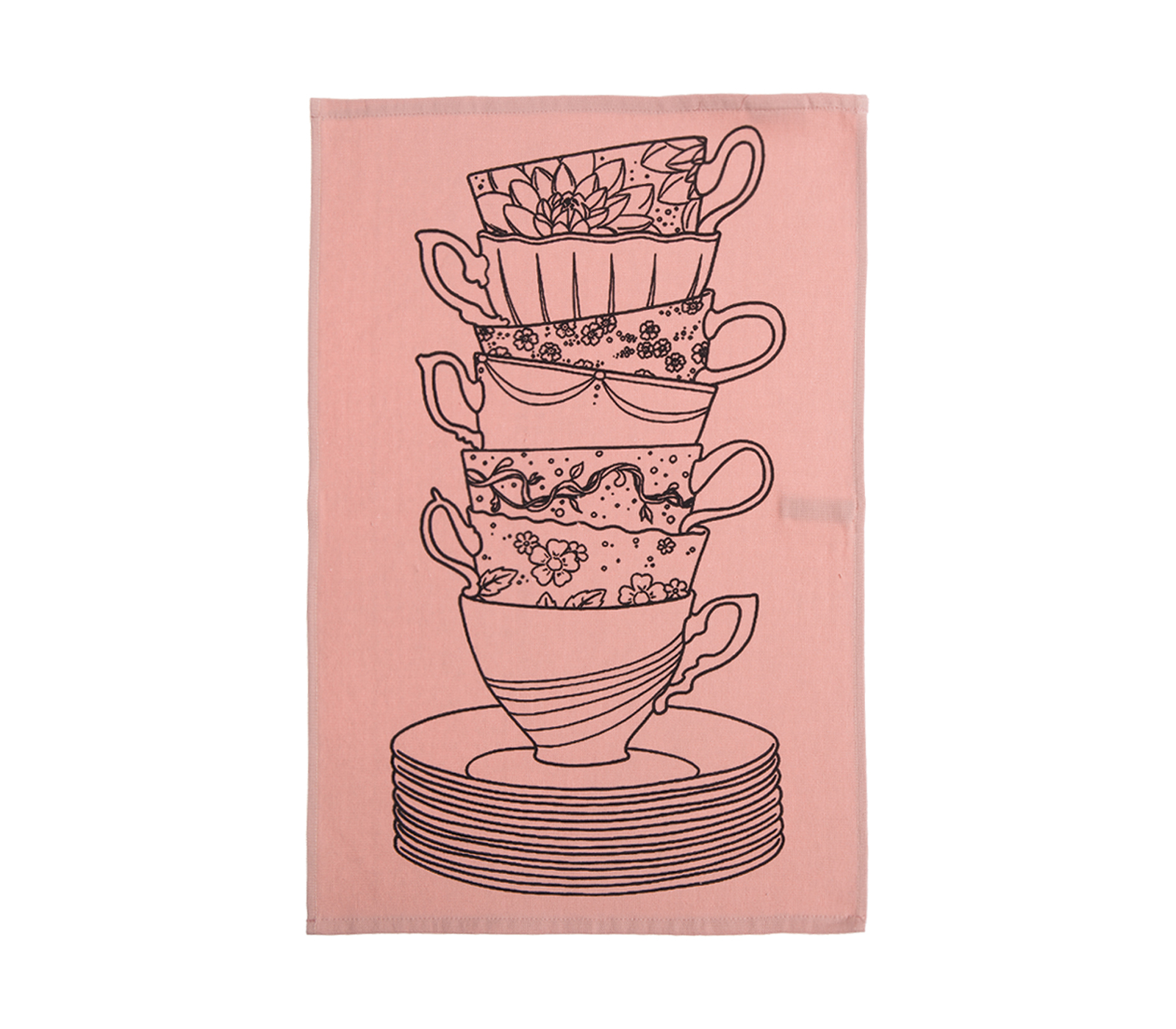 Ποτηρόπανο Nef-Nef Homeware My Cup Of Tea 40x60 English Rose