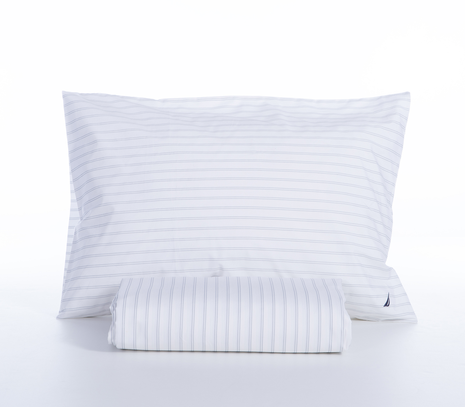 Παπλωματοθήκη Υπέρδιπλη  Nef-Nef Homeware Nautica-Nau Coast 220x240 Silver