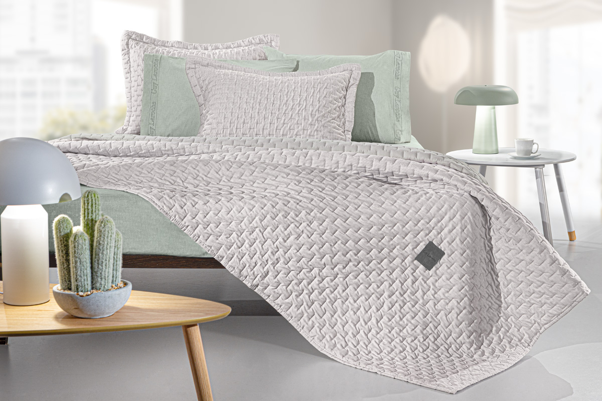 Κουβερλί Υπέρδιπλο Guy Laroche (Σετ) Arden Tobacco 220X240