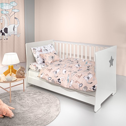 Βρεφικά Σεντόνια Guy Laroche (Σετ) Zootopia Cameo 115x170