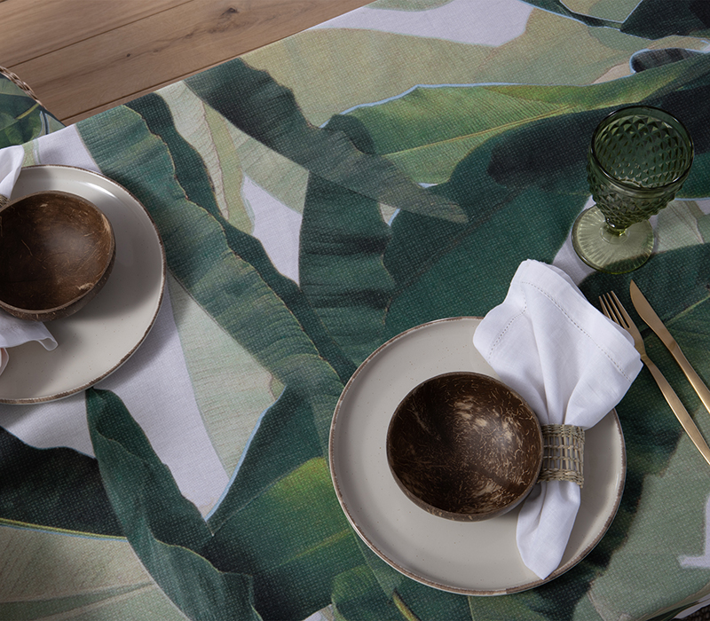 Τραπεζομάντηλο Nef-Nef Tropicana 140x180 Green