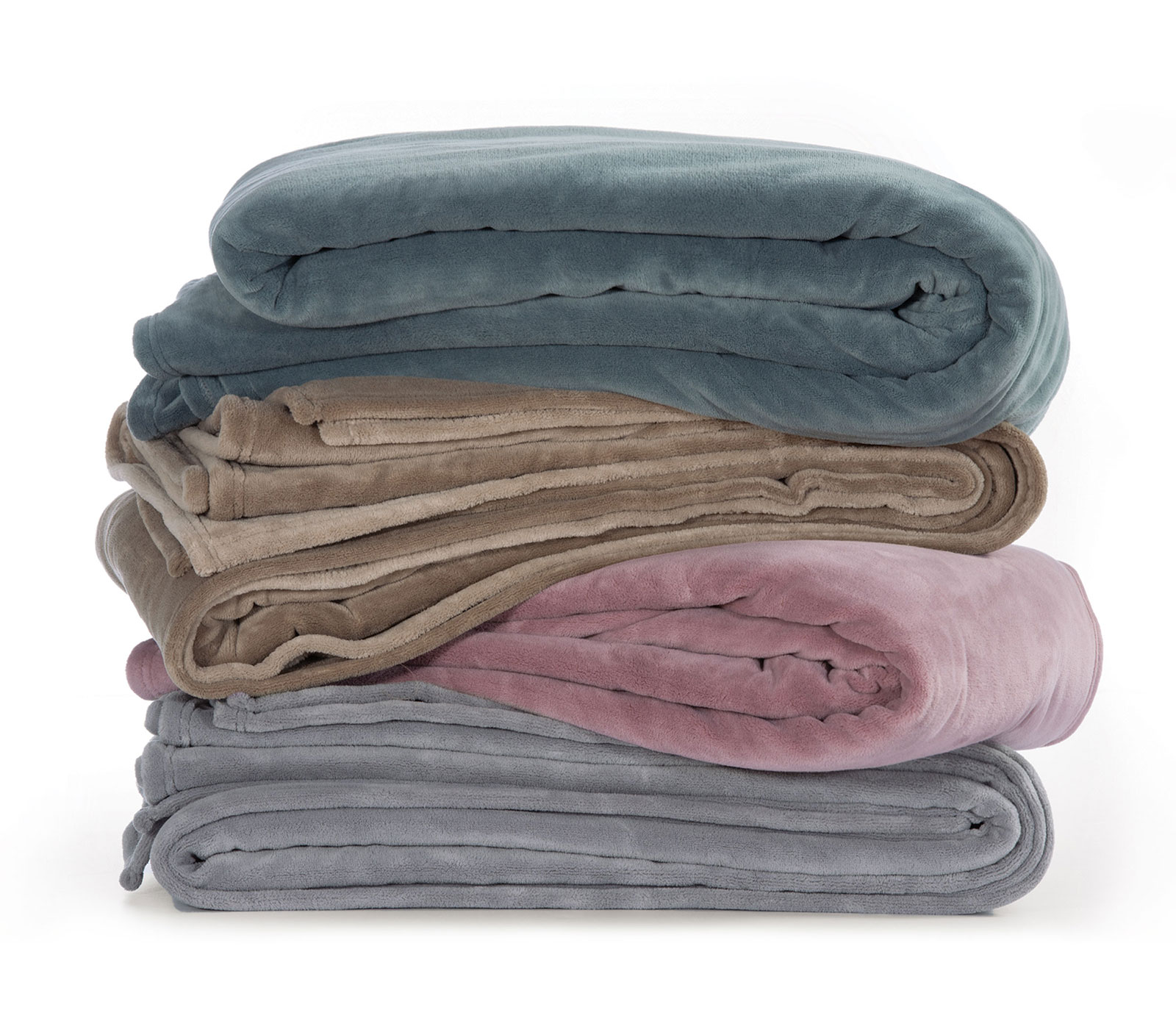 Κουβέρτα Fleece Nef-Nef Homeware Yπέρδιπλη 220Χ240 Cosy L.Grey