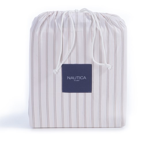 Σεντόνια Διπλά Nef-Nef Homeware Nau Coast 200X270 Ecru