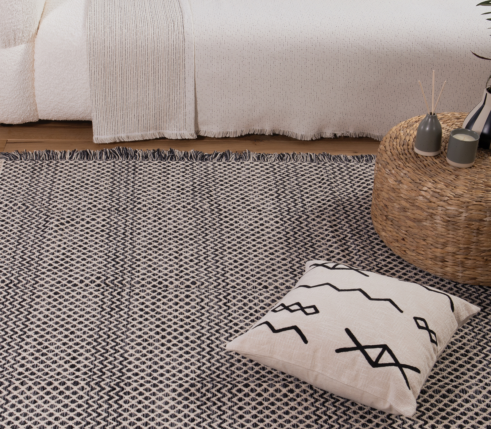 Χαλί Nef-Nef Homeware Athena 140x200 Black