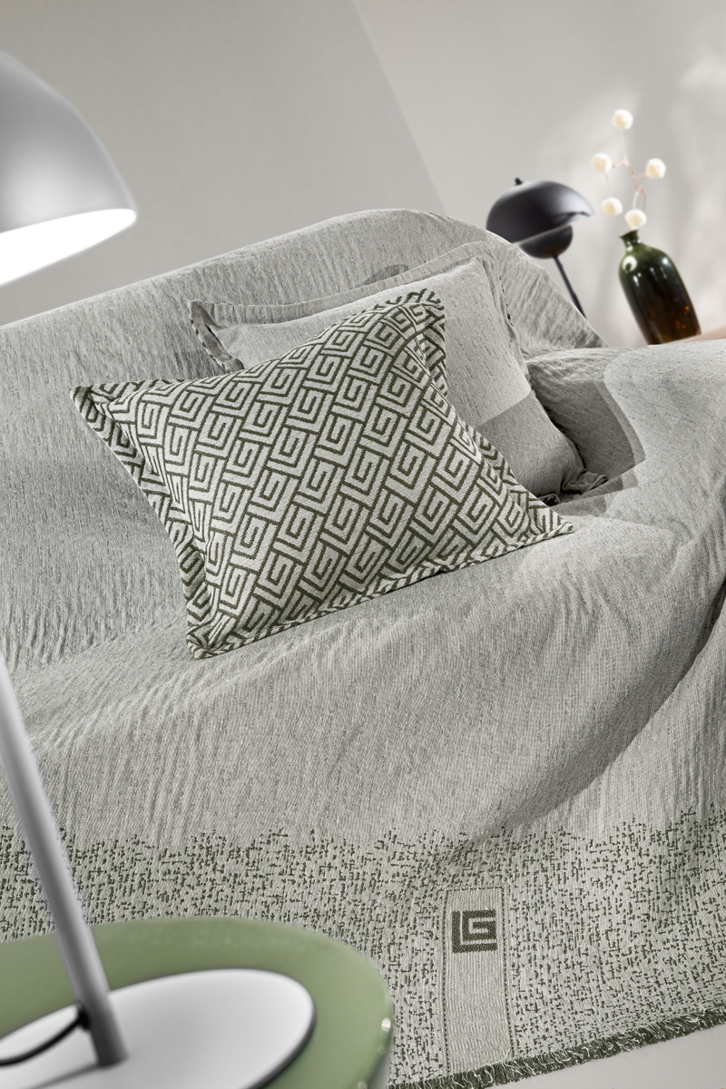 Ριχτάρι Πολυθρόνας Guy Laroche Moreno Verde 180X150