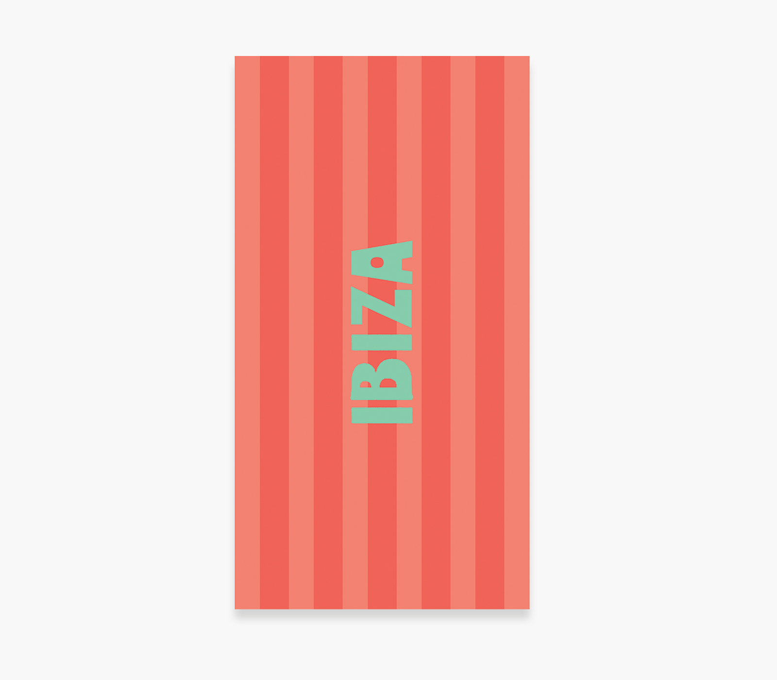 Πετσέτα Θαλάσσης Nef-Nef Homeware Ibiza 80x160 Coral
