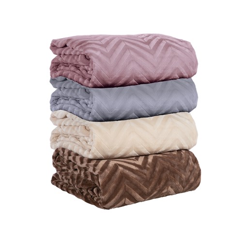 Παπλωματοθήκη Μονή Nef-Nef Homeware (Σετ) Carmen 160x220 Mocca