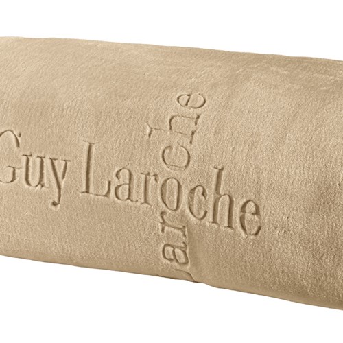 Κουβέρτα Υπέρδιπλη Guy Laroche Logo Almond 220x240