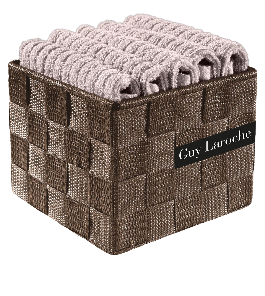 Σετ Λαβέτες Guy Laroche Be My Guest 6τμχ Σε Κουτί (30x30) Pudra