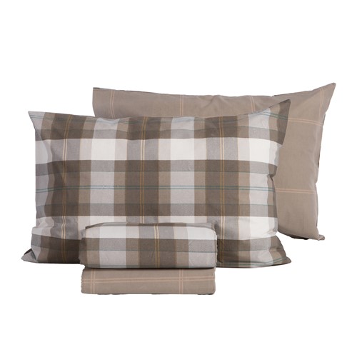 Σεντόνια Υπέρδιπλα Nef-Nef Homeware Racket 240x270 Golden Brown