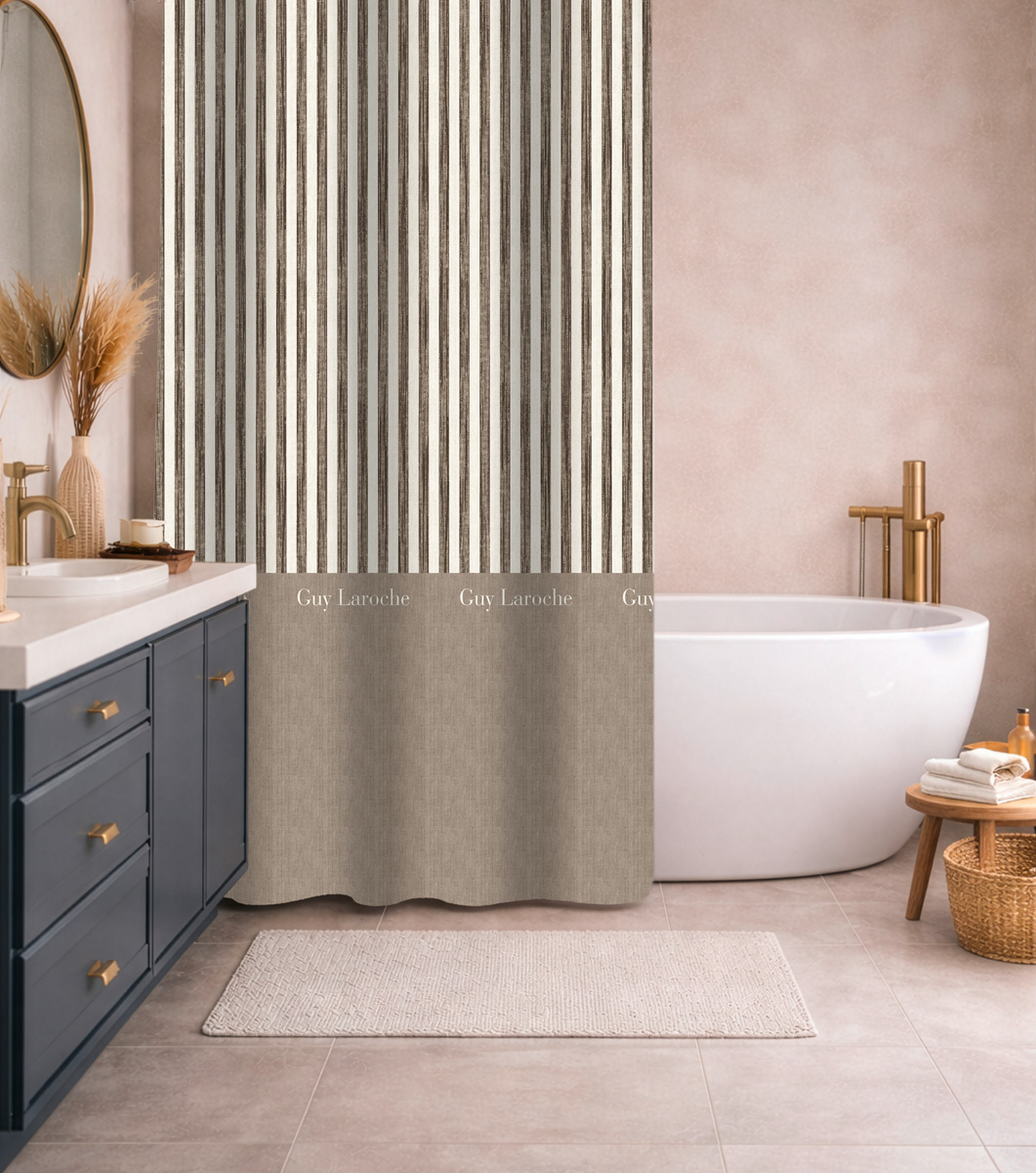 Κουρτίνα Μπάνιου Guy Laroche Avene Natural 180X185