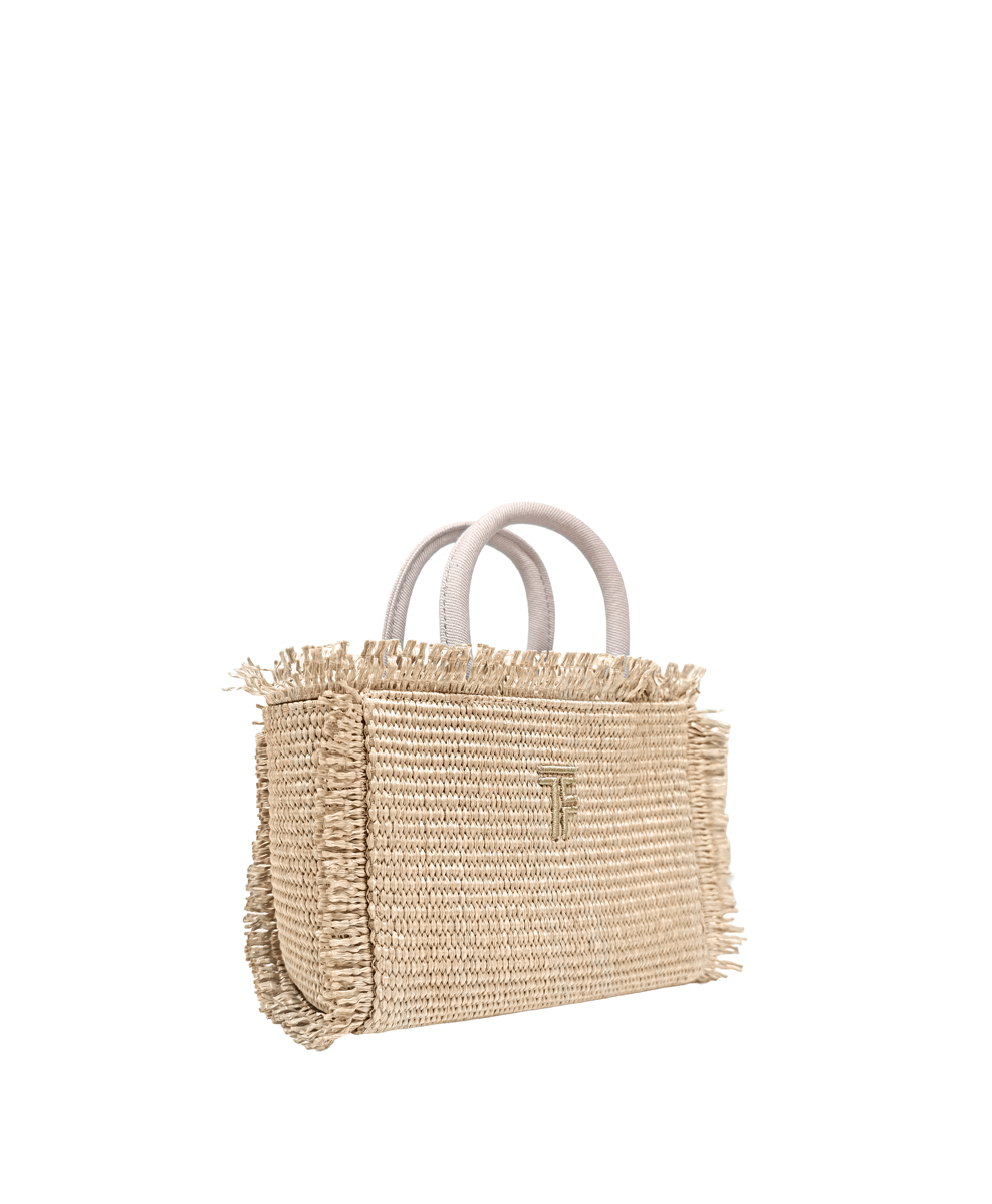 Τσάντα θαλάσσης Mini Feel and Touch Tropical Natural