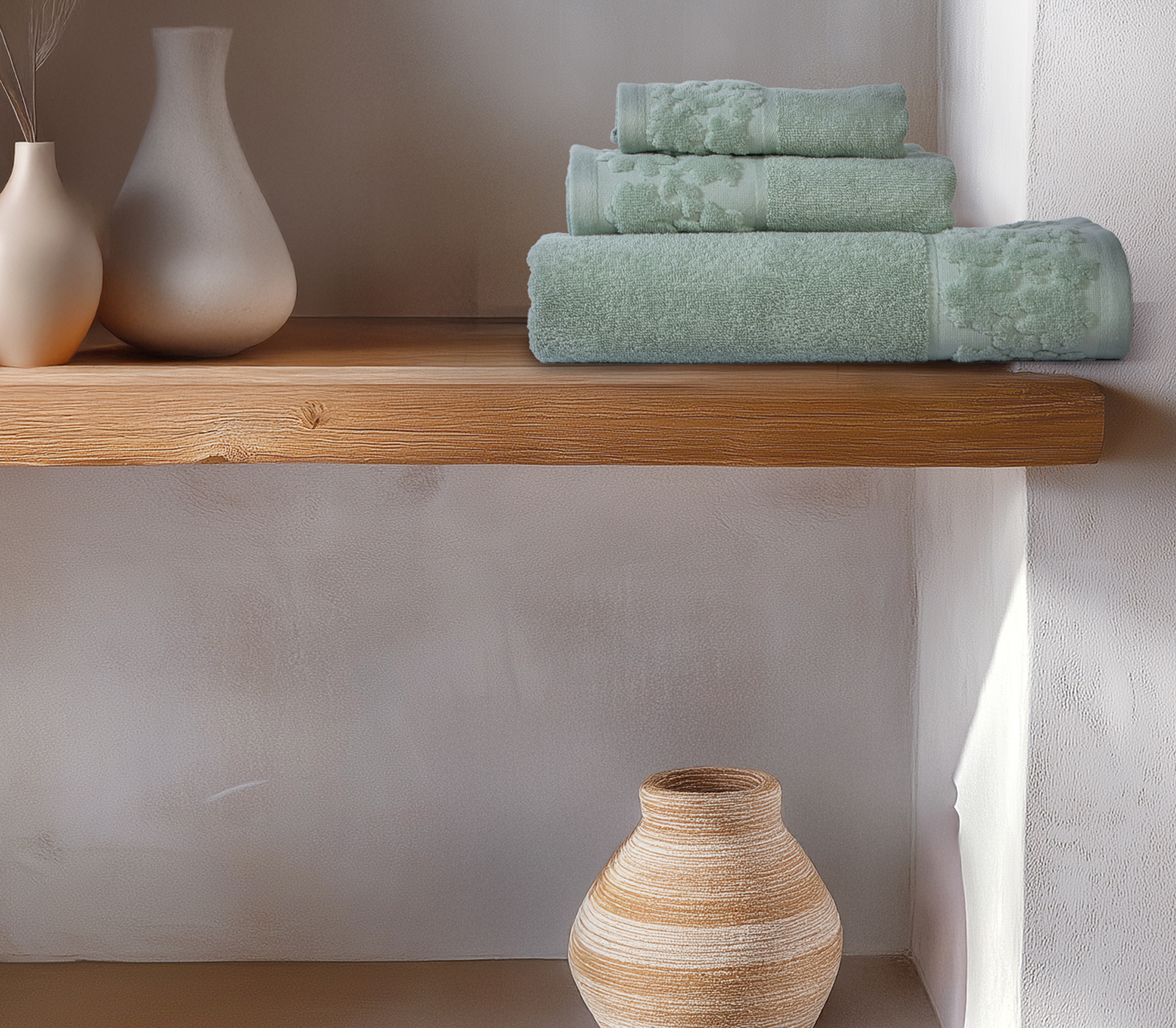 Πετσέτα Σώματος Nef-Nef Homeware Irida 70x140 Mint