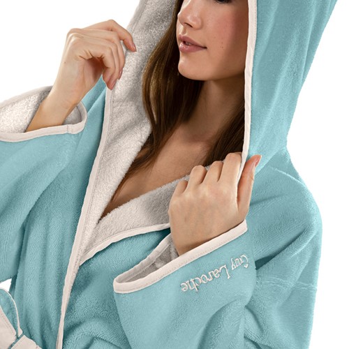 Μπουρνούζι Guy Laroche New Comfy Ocean Small (Με Κουκούλα)