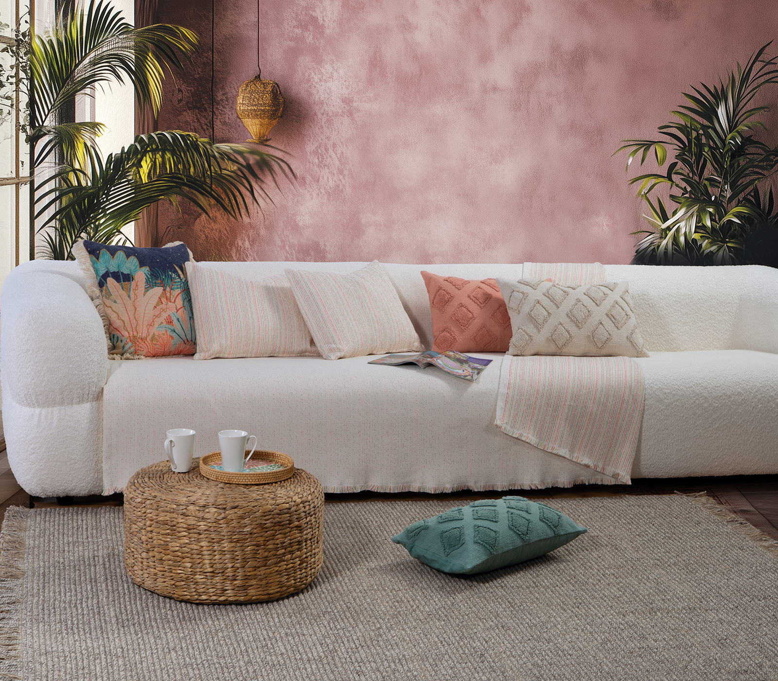 Ριχτάρι Διθεσίου Nef-Nef Homeware Malta 25 170x250 Multi