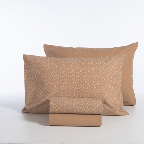 Σεντόνια Υπέρδιπλα Nef-Nef Homeware Suspen 240x270 Caramel